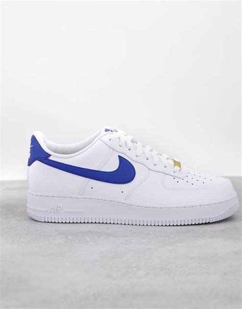 nike wit met blauw|Nike Air Force 1 .